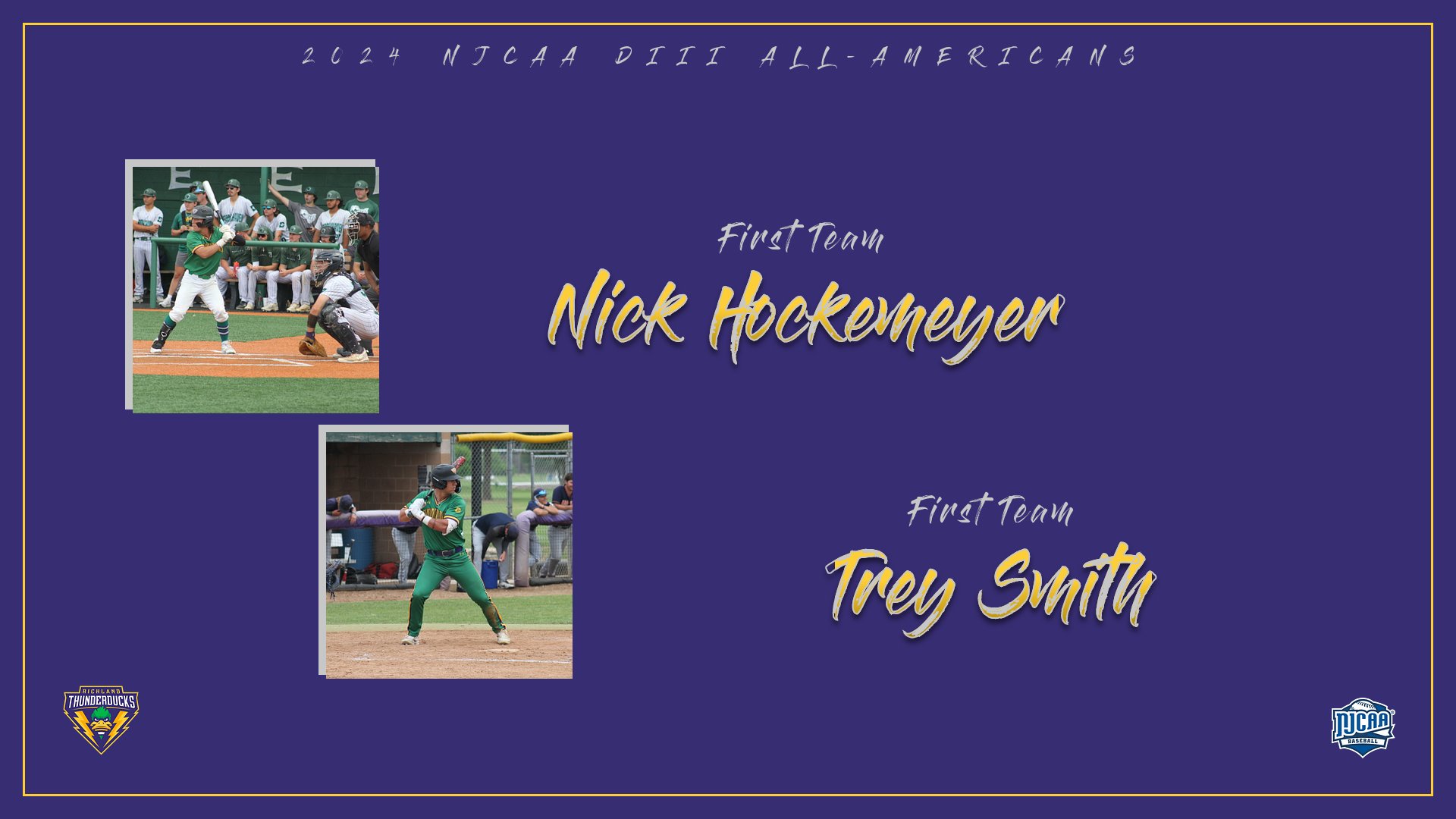 Hockemeyer, Smith Named First Team All-Americans