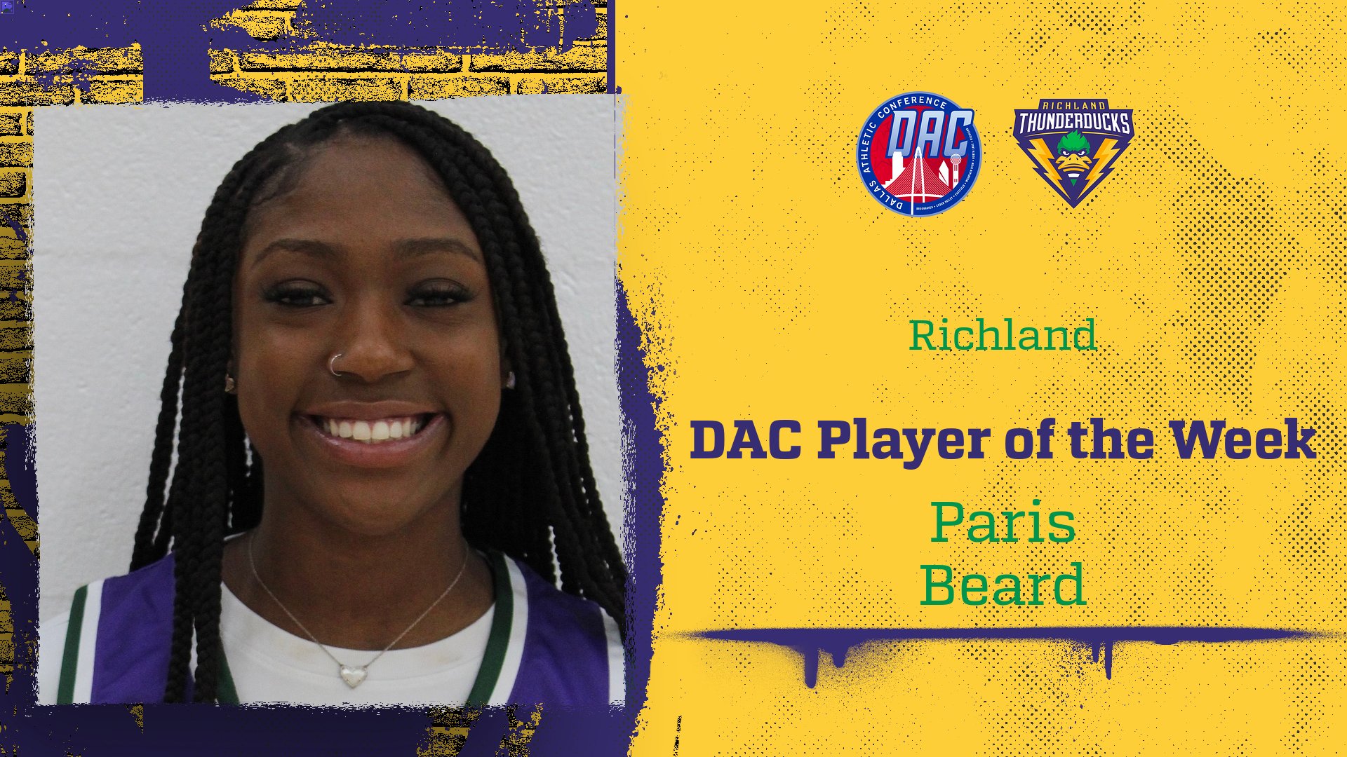 Beard Chosen DAC Player of Week
