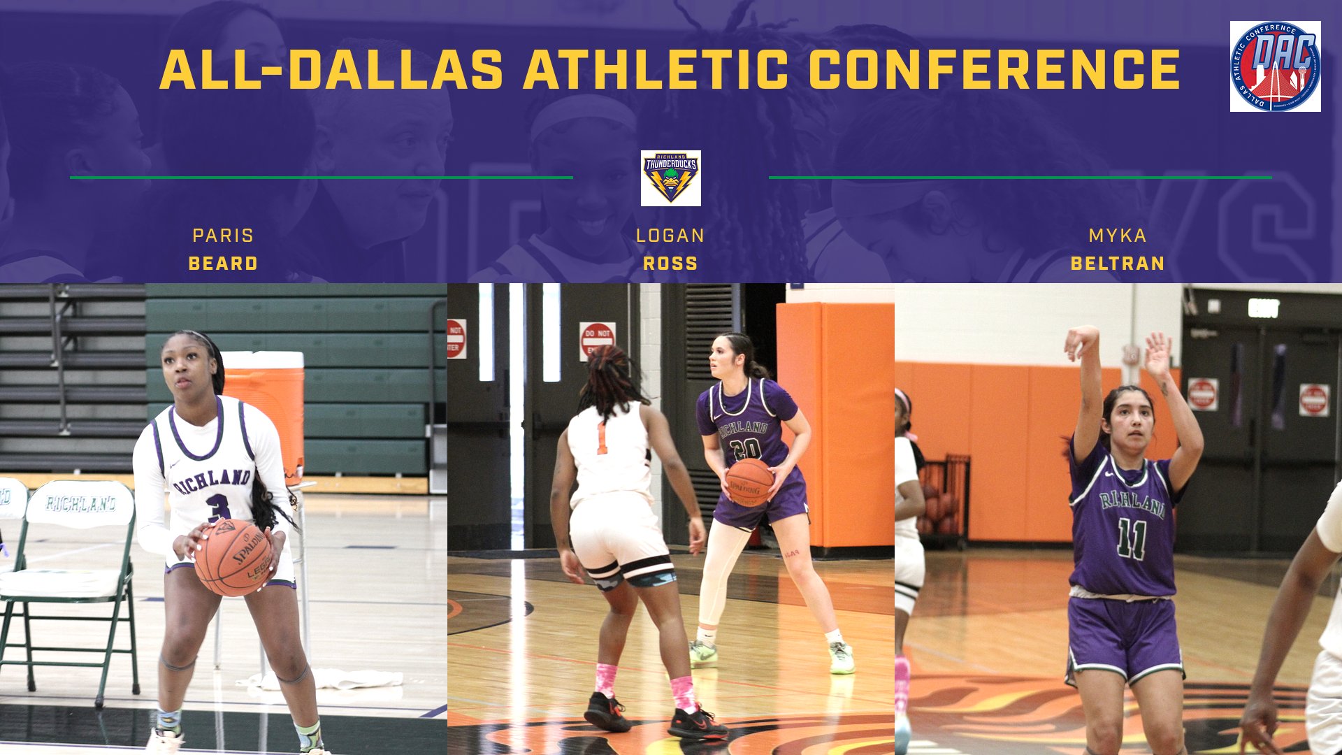 Thunderducks Earn Three All-DAC Honors, Beard Offensive Player of Year